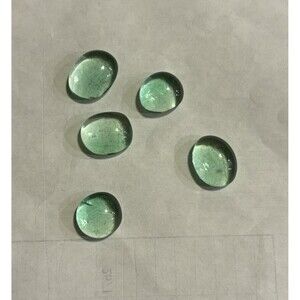 Green See Through Glass Beads 2.5 lbs Mint